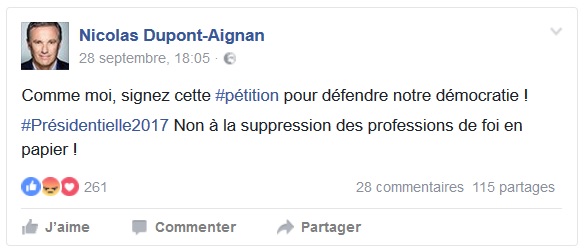 pas de dematerialisation